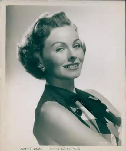 Foto Schauspielerin Jeanne Crain, Porträt