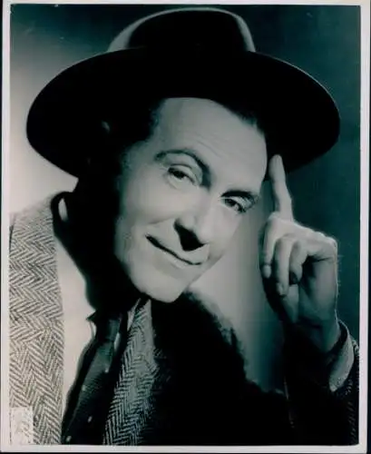 Foto Schauspieler Willy Fritsch, Porträt, Hut