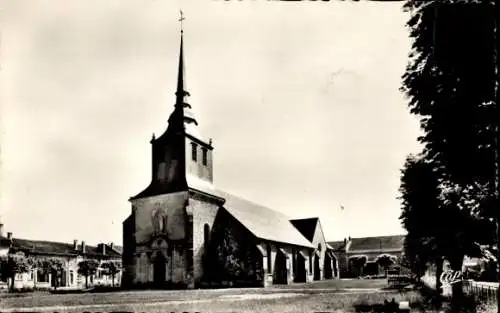 Ak Varennes en Argonne Meuse, Kirche