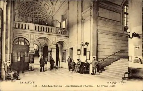 Ak Aix les Bains Savoie, Etablissement Thermal, Grand Hall