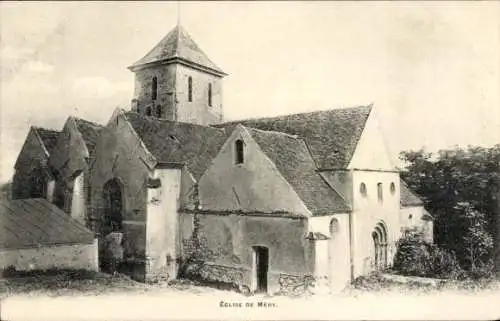 Ak Méry-sur-Marne Seine et Marne, Kirche