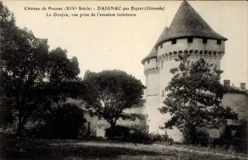 Ak Daignac par Espiet Gironde, Donjon