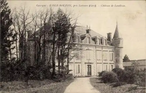 Ak Isle Bouzon Gers, Chateau de Landivan