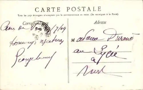 Ak Saint Gilles Croix de Vie Vendée, Rocher entre Sion