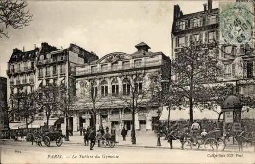 Ak Paris X, Théâtre du Gymnase