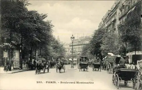 Ak Paris II, Boulevard Montmartre