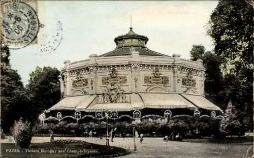 Ak Paris VIIIe Élysée, Theater Marigny