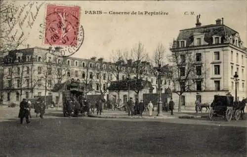 Ak Paris VIIIe Élysée, Caserne de la Pepinière