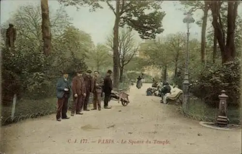 Ak Paris III, Square du Temple