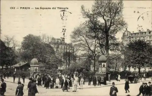 Ak Paris III, Square du Temple