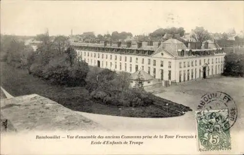 Ak Rambouillet Seine-et-Oise Yvelines, Ecole d'Enfants de Troupe