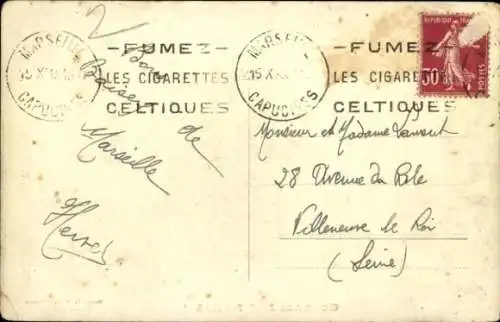 Ak Französisches Kriegsschiff Paris