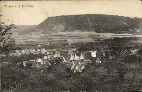 Ak Buchen im Odenwald Baden, Gesamtansicht