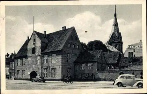 Ak Flensburg in Schleswig Holstein, Kompagnietor