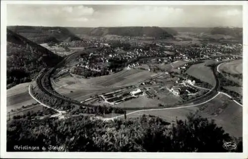 Ak Geislingen an der Steige, Panorama