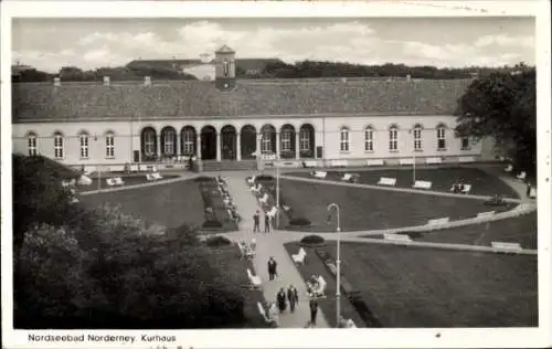 Ak Nordseebad Norderney Ostfriesland, Kurhaus