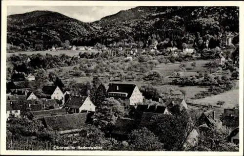 Ak Oberweiler Badenweiler im Schwarzwald, Gesamtansicht