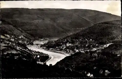 Ak Ziegelhausen Heidelberg am Neckar, Panorama von Heidelberg aus