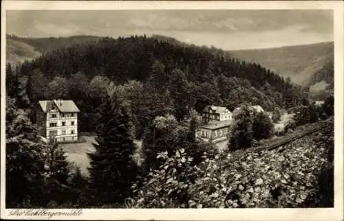 Ak Gehlberg in Thüringen, Hotel Pension Gehlberger Mühle