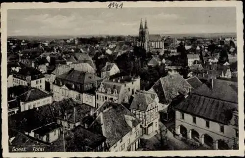 Ak Soest in Westfalen, Gesamtansicht