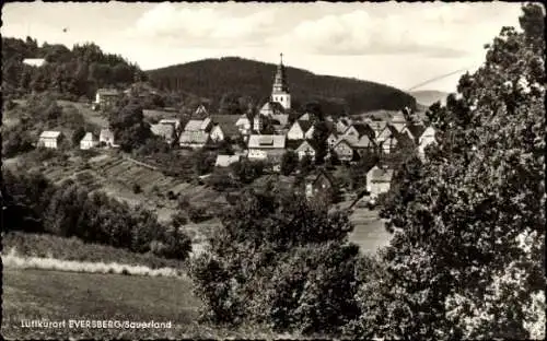 Ak Eversberg Meschede im Sauerland, Gesamtansicht