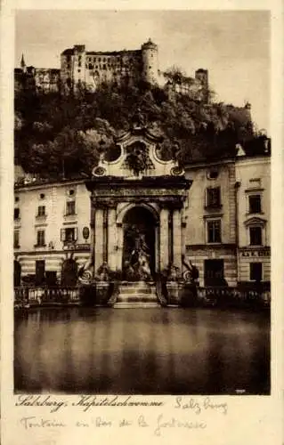 Ak Salzburg in Österreich, Kapitelschwemme