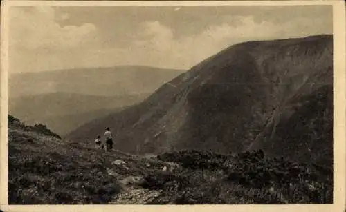 Ak Studniční hora Brunnberg Reg. Königgrätz, Panorama