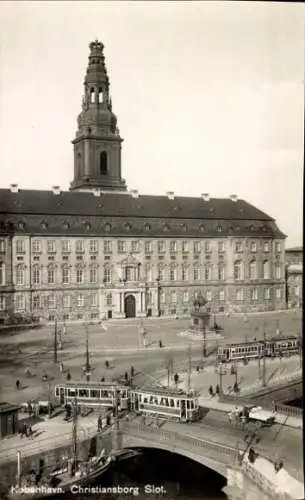 Ak København Kopenhagen Dänemark, Christiansborg Slot