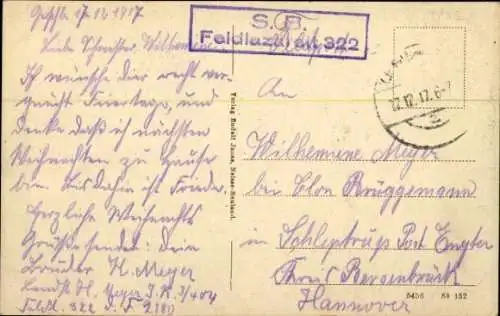 Ak Hutka Michalowskaja Polen, An der Waldquelle