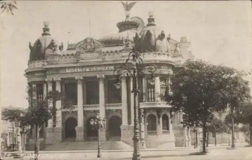 Ak Rio de Janeiro Brasilien, Theater