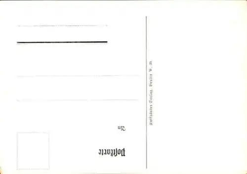 Künstler Ak Döbrich-Steglitz, Posten vor Gewehr, 4. Garde-Regiment