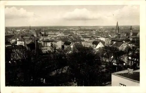Ak Bydgoszcz Bromberg Polen, Totalansicht der Stadt, Kirche
