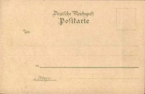 Litho Wolkenstein im Erzgebirge, Arnolds Restauration, Flossplatz, Waldmühle, Hüttenmühle