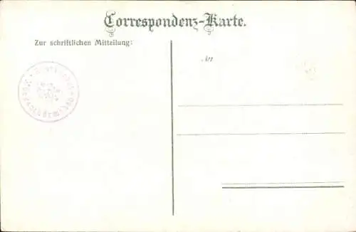 Litho Komáří hůrka Mückentürmchen Osterzgebirge Reg. Aussig, Panorama vom Ort, Seeberg, Stürmer