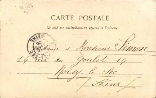 Ak Schriftsteller Jules Verne, Porträt