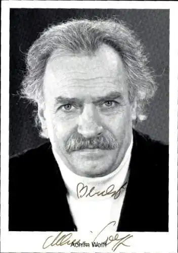 Ak Schauspieler Achim Wolff, Portrait, Autogramm