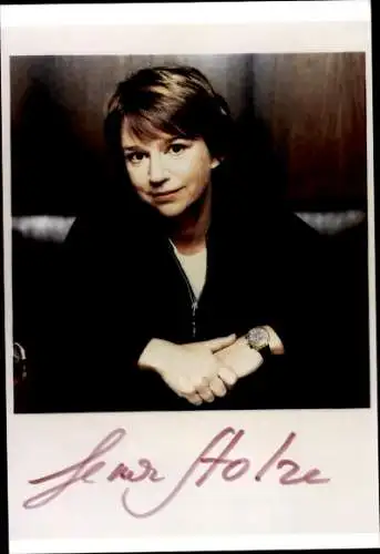 Ak Schauspielerin Lena Stolze, Portrait, Autogramm