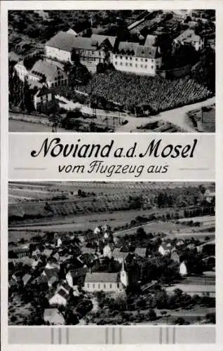 Ak Noviand an der Mosel, Fliegeraufnahme