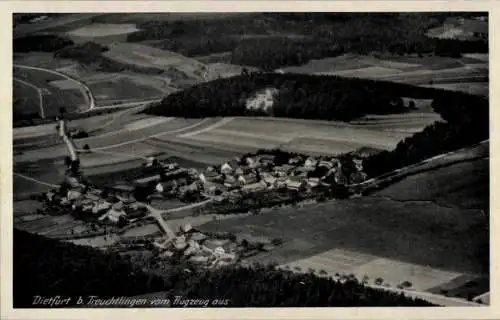 Ak Dietfurt Treuchtlingen in Mittelfranken, Fliegeraufnahme