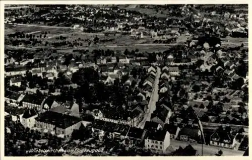 Ak Wiebelskirchen Neunkirchen im Saarland, Fliegeraufnahme