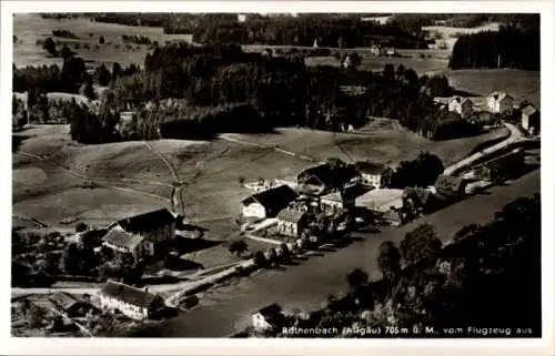 Ak Röthenbach im Allgäu, Fliegeraufnahme