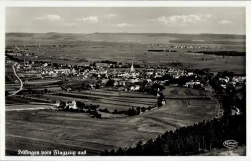 Ak Hüfingen im Schwarzwald, Fliegeraufnahme