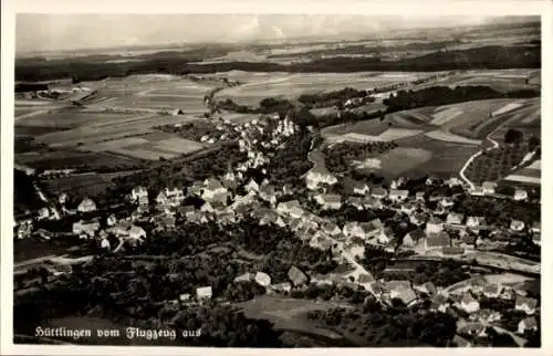 Ak Hüttlingen in Württemberg, Fliegeraufnahme