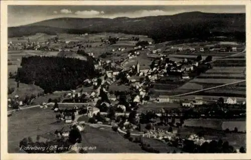 Ak Fichtelberg im Fichtelgebirge Oberfranken, Fliegeraufnahme