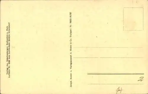 Ak Rothenfels am Main Unterfranken, Fliegeraufnahme