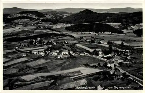 Ak Eberhardsreuth Schönberg im Bayerischen Wald, Fliegeraufnahme