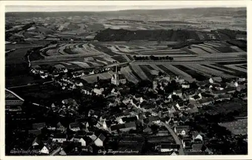 Ak Weilerbach in der Pfalz, Fliegeraufnahme