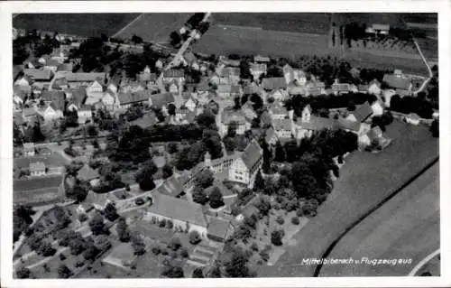 Ak Mittelbiberach in Oberschwaben, Fliegeraufnahme