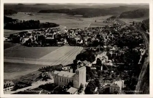 Ak Treuchtlingen im Altmühltal Mittelfranken, Fliegeraufnahme