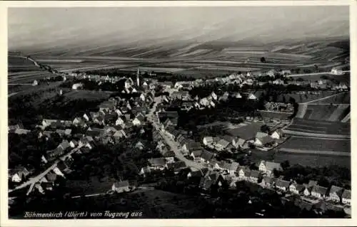 Ak Böhmenkirch in Württemberg, Fliegeraufnahme